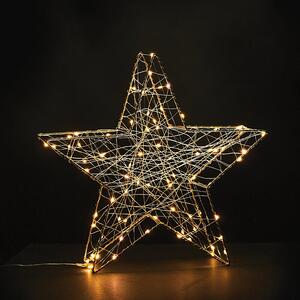 ACA Lighting Apostolidis Vánoční LED hvězda s 80 LED X068014202