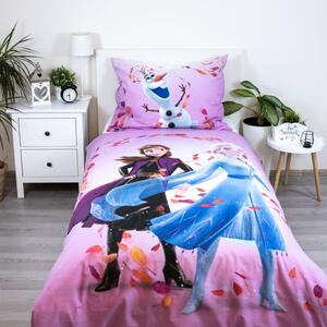 Jerry Fabrics povlečení bavlna Frozen Magical time 140x200+70x90 cm