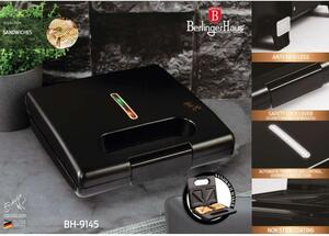 BERLINGERHAUS Toustovač sendvičovač s nepřilnavým povrchem Black Rose Collection BH-9145