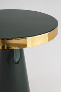 Konferenční stolek Nandi Ø 41 cm zelený