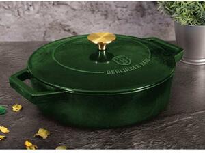 BERLINGERHAUS Pekáč s poklicí litinový 26 cm Emerald Collection BH-6504