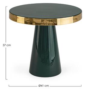 Konferenční stolek Nandi Ø 41 cm zelený
