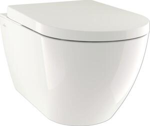 Bidetové WC set Jungborn Basic bez splachovacího kruhu vč. WC prkénka