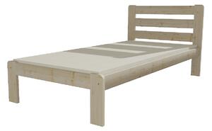 Vomaks unit, s.r.o. Jednolůžková postel VMK001A Povrchová úprava: surové dřevo, Rozměr: 80 x 200 cm