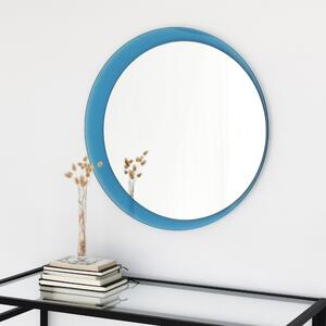 Damzaan Modré nástěnné zrcadlo Lagoon