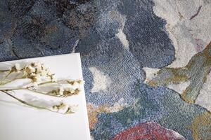 Oválný koberec Ragolle Argentum 63421 7626 Květy modrý Rozměr: 160x230 cm