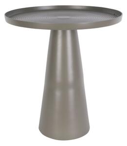 Select Time Šedý hliníkový odkládací stolek Deflo M, 43 cm