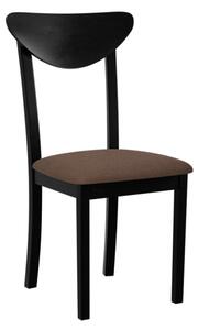 Čalouněná židle Malzik III, Barva dřeva: bílá, Potah: Hygge D91 Mirjan24 5903211296314