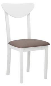 Čalouněná židle Malzik III, Barva dřeva: bílá, Potah: Hygge D20 Mirjan24 5903211296307