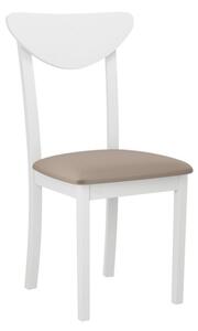 Čalouněná židle Malzik III, Barva dřeva: bílá, Potah: Paros 2 Mirjan24 5903211296345