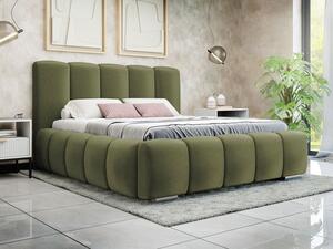 Čalouněná manželská postel Lisko, Rozměr postele: 140 x 200 cm, Barva potahu: Kronos 46 Mirjan24 5903211307072