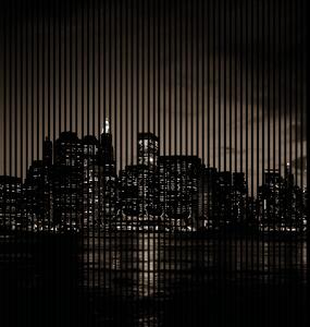 Neuhofer Designový akustický panel „New York II“ (Newyork02) Vyberte požadovaný rozměr: NR. 5: 2253 x 2400 mm (4 panely)
