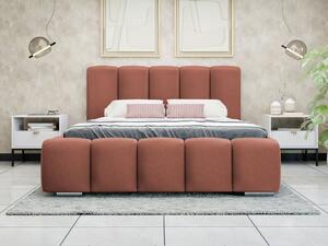 Čalouněná manželská postel Lisko, Rozměr postele: 140 x 200 cm, Barva potahu: Kronos 22 Mirjan24 5903211307041