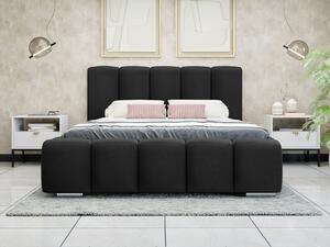 Čalouněná manželská postel Lisko, Rozměr postele: 140 x 200 cm, Barva potahu: Kronos 07 Mirjan24 5903211307065