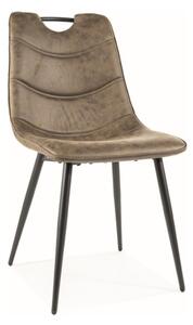 SIGNAL Jídelní židle - ALOE, různé barvy na výběr Čalounění: šedá (tap.213)