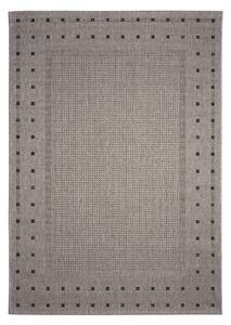 Kusový koberec Floorlux 20329 Silver/Black – na ven i na doma 120x170 cm