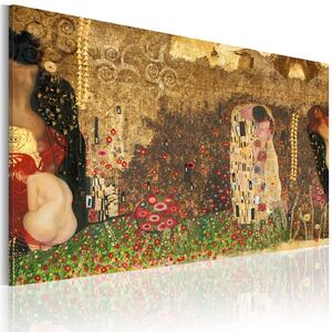 Obraz - Gustav Klimt - inspirace 120x80