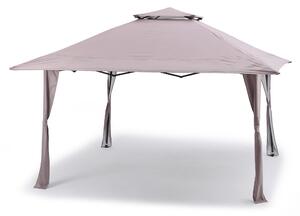 Zahradní altán F360x360 cm šedý HZN106S
