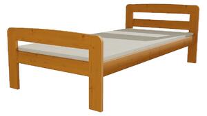 Vomaks unit, s.r.o. Jednolůžková postel VMK008C Povrchová úprava: surové dřevo, Rozměr: 80 x 200 cm