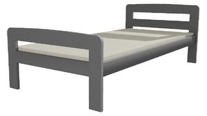 Vomaks unit, s.r.o. Jednolůžková postel VMK008C Povrchová úprava: surové dřevo, Rozměr: 80 x 200 cm