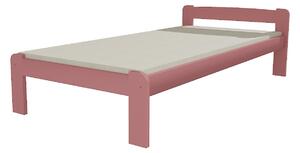 Vomaks unit, s.r.o. Jednolůžková postel VMK009A Povrchová úprava: netransparentní barva růžová, Rozměr: 100 x 200 cm
