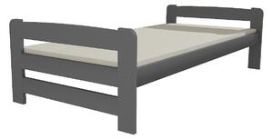 Vomaks unit, s.r.o. Jednolůžková postel VMK009D Povrchová úprava: surové dřevo, Rozměr: 90 x 200 cm