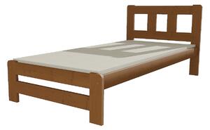 Vomaks unit, s.r.o. Jednolůžková postel VMK010B Povrchová úprava: surové dřevo, Rozměr: 80 x 200 cm