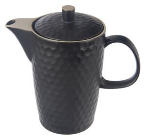 Černá keramická konvice na čaj 1,3 l Tea Time – Orion