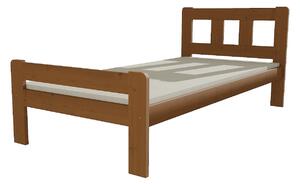 Vomaks unit, s.r.o. Jednolůžková postel VMK010C Povrchová úprava: surové dřevo, Rozměr: 90 x 200 cm