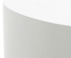 Actona Set 2 ks bílých oválných odkládacích stolků Sema, 33x48x40 cm