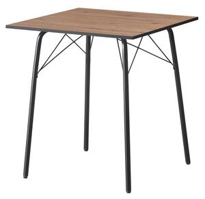 Vikio Jídelní stůl dub artisan černá 70x70 TJS100DA70