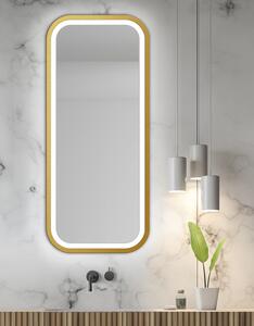 Zrcadlo Mira LED Gold
