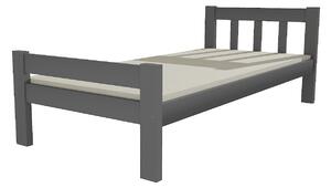 Vomaks unit, s.r.o. Jednolůžková postel VMK015C Povrchová úprava: surové dřevo, Rozměr: 80 x 200 cm