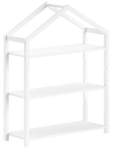 Vipack Dřevěný regál Dallas 141 x 111 cm