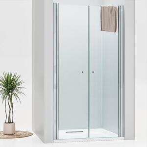 BETA Chrom 65 Čiré Sprchové dveře do niky dvoukřídlé