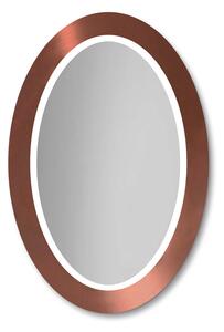 Zrcadlo LED OVAL Bold Copper