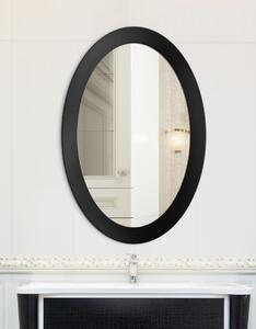 Zrcadlo OVAL Bold Black