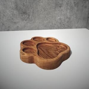 Wooden Mooden Dřevěný servírovací tácek Tlapka Materiál: Dub