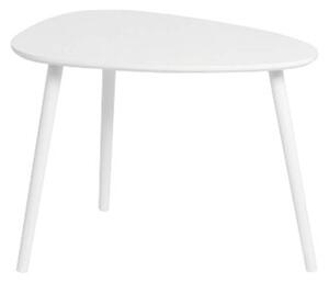 Příruční stolek, bílá, DANZ
