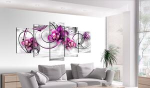 Obraz - Orchideje a perly 100x50