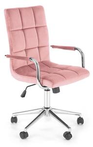 HALMAR GONZO 4 dětská židle růžová