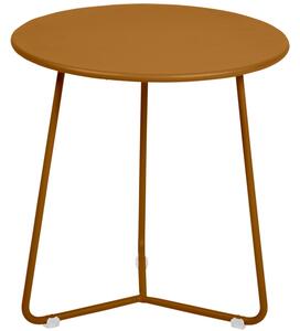 Hnědý kovový odkládací stolek Fermob Cocotte 34 cm