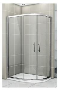 NATALI HARD 90x80 Clear Levý Sprchový kout asymetrický