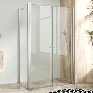BETA COMBI Chrom 80x80 Clear Čtvercový sprchový kout bez vaničky