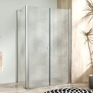 BETA COMBI Chrom 90x80 Grape Obdélníkový sprchový kout bez vaničky