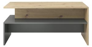 Konferenční stolek Baros 99 100 cm - dub artisan / šedá