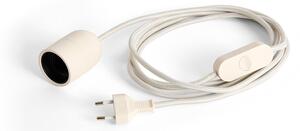 HAY - Common Stolní Lampa Cord Set Clay White