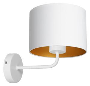Nástěnná lampa ARDEN 1xE27/60W/230V bílá/zlatá LU3441
