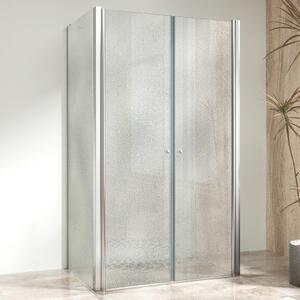 BETA COMBI II Chrom 80x80x80 Grape Sprchový kout nástěnný