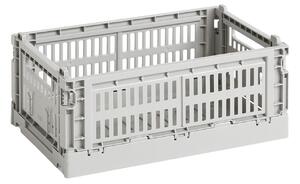 HAY Úložný box Colour Crate, Small, Light Grey